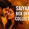 Saiyaara Box Office Collection poster featuring Ahaan Pandey and leading actress