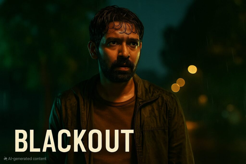OTT दुनिया में August 2025 बारिश में रात के समय खड़़ा एक चिंतित आदमी, वेब
सीरीज़ ब्लेकआउट का photo
