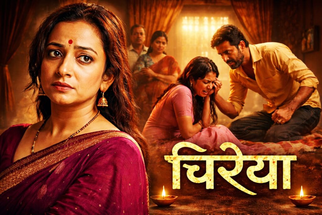 Chiraiya OTT Releases movie 2026 Hindi drama showing emotional Indian family story and domestic conflict scene
