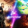 JioHotstar web series collage including Game of Thrones Doraemon LBW and Indian drama shows