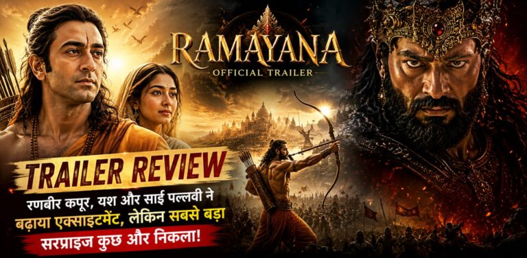 Ramayana Trailer Review Hindi featuring Ranbir Kapoor as Lord Ram, Yash as Ravana and Sai Pallavi as Sita