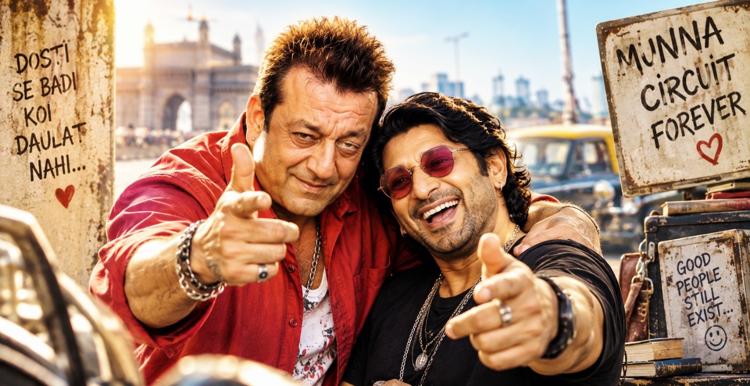 Munna Bhai 3 Update Sanjay Dutt and Arshad Warsi