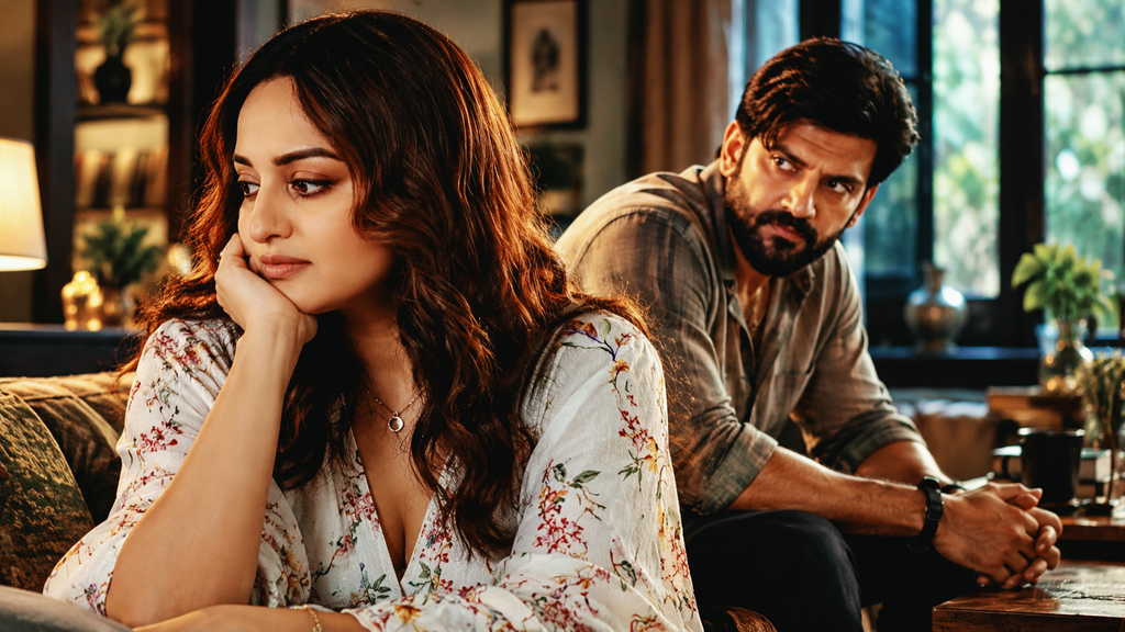 Tu Hai Meri Kiran movie romantic scene featuring the lead characters

