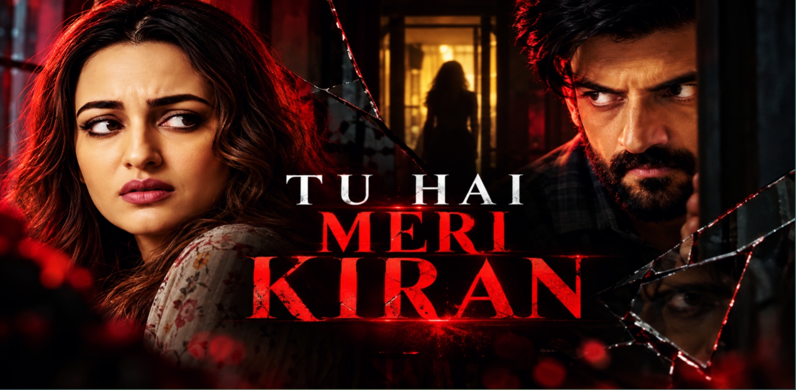 Tu Hai Meri Kiran movie review featuring the lead characters in a suspenseful scene